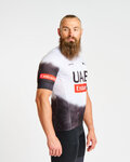 BONAVELO Kurzarm Fahrradtrikot - UAE 2025 - Weiß/Schwarz