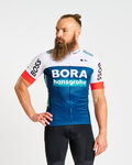 BONAVELO Kurzarm Fahrradtrikot - BORA 2025 - Blau/mehrfarbig