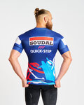 BONAVELO Kurzarm Fahrradtrikot - SOUDAL-QUICKSTEP 2025 - Blau/Weiß