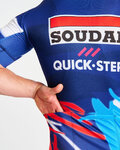 BONAVELO Kurzarm Fahrradtrikot - SOUDAL-QUICKSTEP 2025 - Blau/Weiß