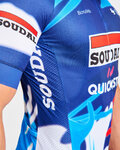 BONAVELO Kurzarm Fahrradtrikot - SOUDAL-QUICKSTEP 2025 - Blau/Weiß