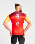 BONAVELO Kurzarm Fahrradtrikot - COFIDIS 2026 - Rot/Gelb