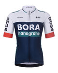 BONAVELO Kurzarm Fahrradtrikot - BORA KID 2025 - Blau/mehrfarbig