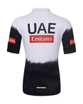 BONAVELO Kurzarm Fahrradtrikot - UAE KID 2025 - Weiß/Schwarz