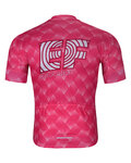 BONAVELO Kurzarm Fahrradtrikot - EDUCATION FIRST 2025 - Rosa