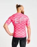 BONAVELO Kurzarm Fahrradtrikot - EDUCATION FIRST 2025 - Rosa
