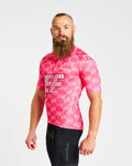 BONAVELO Kurzarm Fahrradtrikot - EDUCATION FIRST 2025 - Rosa