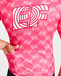 BONAVELO Kurzarm Fahrradtrikot - EDUCATION FIRST 2025 - Rosa