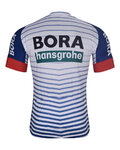 BONAVELO Kurzarm Fahrradtrikot - BORA 2026 - Weiß/mehrfarbig