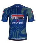 BONAVELO Kurzarm Fahrradtrikot - SOUDAL-QUICKSTEP 2026 - Blau/Grün
