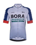 BONAVELO Kurzarm Fahrradtrikot - BORA KID 2026 - Weiß/mehrfarbig