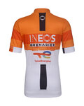 BONAVELO Kurzarm Fahrradtrikot - INEOS GRENADIERS KID 2026 - Weiß/Orange