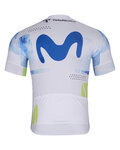 BONAVELO Kurzarm Fahrradtrikot - MOVISTAR 2026 - Weiß/Blau