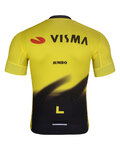 BONAVELO Kurzarm Fahrradtrikot - VISMA 2026 - Gelb/Schwarz