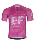 BONAVELO Kurzarm Fahrradtrikot - EDUCATION FIRST 2026 - Rosa