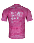 BONAVELO Kurzarm Fahrradtrikot - EDUCATION FIRST 2026 - Rosa