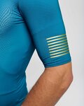 HOLOKOLO Kurzarm Fahrradtrikot - VICTORIOUS GOLD ELITE - Türkis