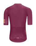 HOLOKOLO Kurzarm Fahrradtrikot - VICTORIOUS GOLD - bordeaux