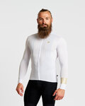 HOLOKOLO Langarm Fahrradtrikot für den Sommer - VICTORIOUS GOLD ELITE - Weiß