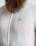 HOLOKOLO Langarm Fahrradtrikot für den Sommer - VICTORIOUS GOLD ELITE - Weiß