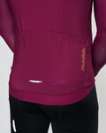 HOLOKOLO Langarm Fahrradtrikot für den Sommer - VICTORIOUS GOLD ELITE - bordeaux