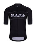 HOLOKOLO Kurzarm Fahrradtrikot - GEAR UP - Schwarz