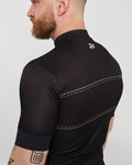 HOLOKOLO Kurzarm Fahrradtrikot - GEAR UP - Schwarz