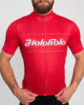 HOLOKOLO Kurzarm Fahrradtrikot - GEAR UP - Rot