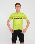 HOLOKOLO Kurzarm Fahrradtrikot - GEAR UP - Gelb