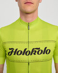 HOLOKOLO Kurzarm Fahrradtrikot - GEAR UP - Gelb