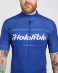 HOLOKOLO Kurzarm Fahrradtrikot - GEAR UP - Blau