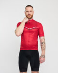 HOLOKOLO Kurzarm Fahrradtrikot - LEVEL UP - Rot