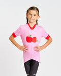 HOLOKOLO Kurzarm Fahrradtrikot - FRUIT - Rosa/Rot