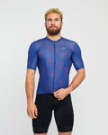 HOLOKOLO Kurzarm Fahrradtrikot - METTLE - Blau