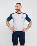 HOLOKOLO Kurzarm Fahrradtrikot - TECHNICAL  - bordeaux/Grau
