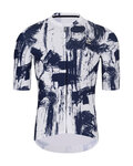 HOLOKOLO Kurzarm Fahrradtrikot - STROKES - Weiß/Schwarz