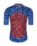 HOLOKOLO Kurzarm Fahrradtrikot - TAMELESS - Blau/Rot