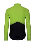 HOLOKOLO Langarm Fahrradtrikot für den Winter - ARROW II WINTER - Gelb/Schwarz