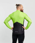 HOLOKOLO Langarm Fahrradtrikot für den Winter - ARROW II WINTER - Gelb/Schwarz