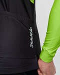 HOLOKOLO Langarm Fahrradtrikot für den Winter - ARROW II WINTER - Gelb/Schwarz