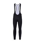 HOLOKOLO Lange Fahrradhose mit Trägern - ELITE WINTER - Schwarz