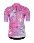 HOLOKOLO Kurzarm Fahrradtrikot - FAIRY TALE - Rosa