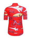 HOLOKOLO Kurzarm Fahrradtrikot - SPEED - Rot