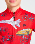 HOLOKOLO Kurzarm Fahrradtrikot - SPEED - Rot