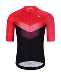 HOLOKOLO Kurzarm Fahrradtrikot - ARROW II - Rot/Schwarz