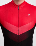 HOLOKOLO Kurzarm Fahrradtrikot - ARROW II - Rot/Schwarz