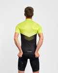 HOLOKOLO Kurzarm Fahrradtrikot - ARROW II - Hellgrün/Schwarz