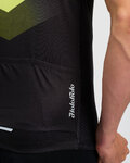 HOLOKOLO Kurzarm Fahrradtrikot - ARROW II - Hellgrün/Schwarz