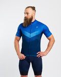 HOLOKOLO Kurzarm Fahrradtrikot - ARROW II - Blau
