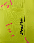 HOLOKOLO Kurzarm Fahrradtrikot - PASSION - Gelb